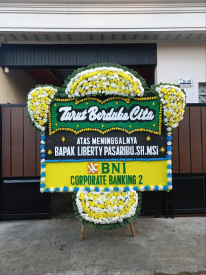 Papan Bunga Duka di Tarakan
