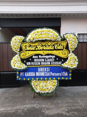 Papan Bunga Duka di Tarakan