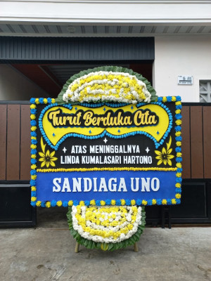 Papan Bunga Duka di Tarakan
