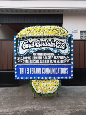 Papan Bunga Duka di Tarakan